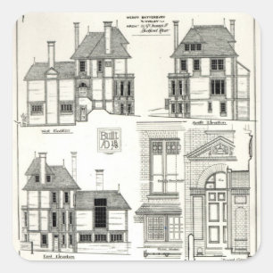 Bijou Residence Sunnycote, Hampstead, Square Sticker