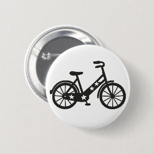 Bike 6 Cm Round Badge