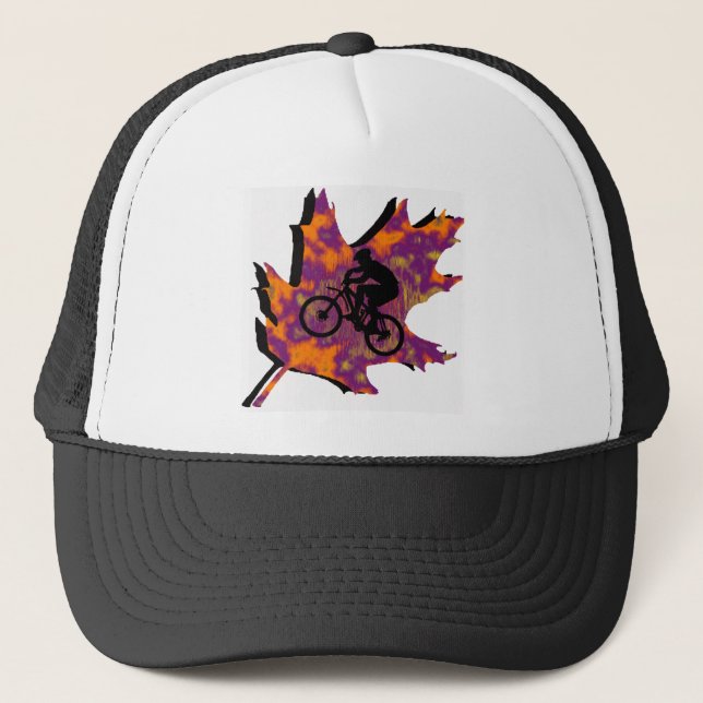 Bike Adirondack Trails Trucker Hat (Front)