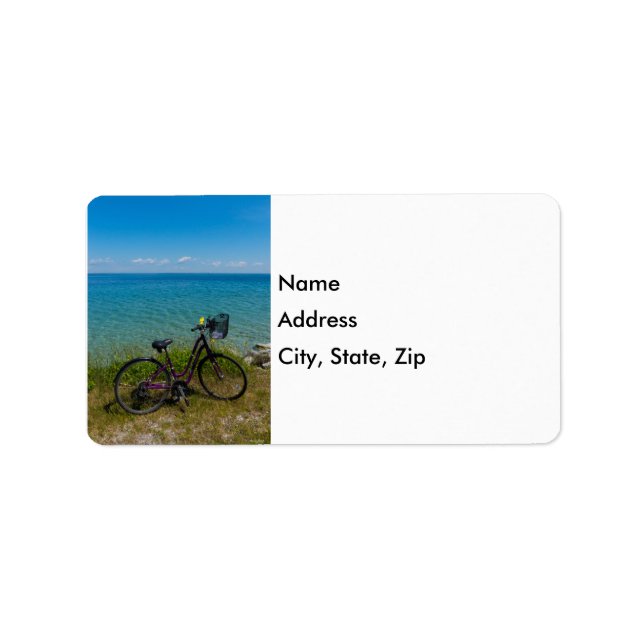 Bike At Mackinac Address Labels (Front)