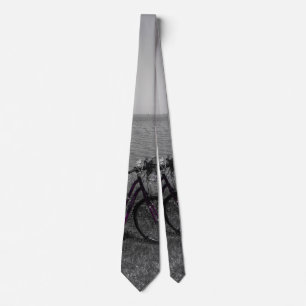 Bike At Mackinac Select Colour Neck Tie