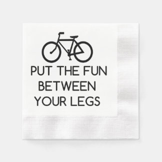 Bike Between Legs Napkin