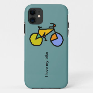 bike , bicycle ; biking / cycling iPhone 11 case
