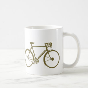 bike , bicycle ; biking / cycling coffee mug