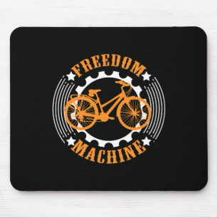 Bike Bicycle Biking Cycling Cyclist Ride Mountain Mouse Mat