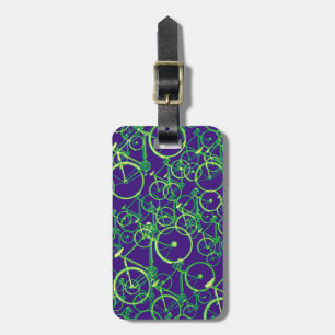 bike , bicycle ; biking / cycling luggage tag