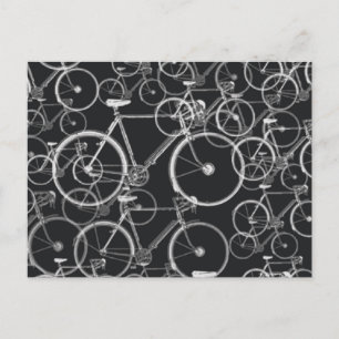 bike , bicycle ; biking / cycling postcard