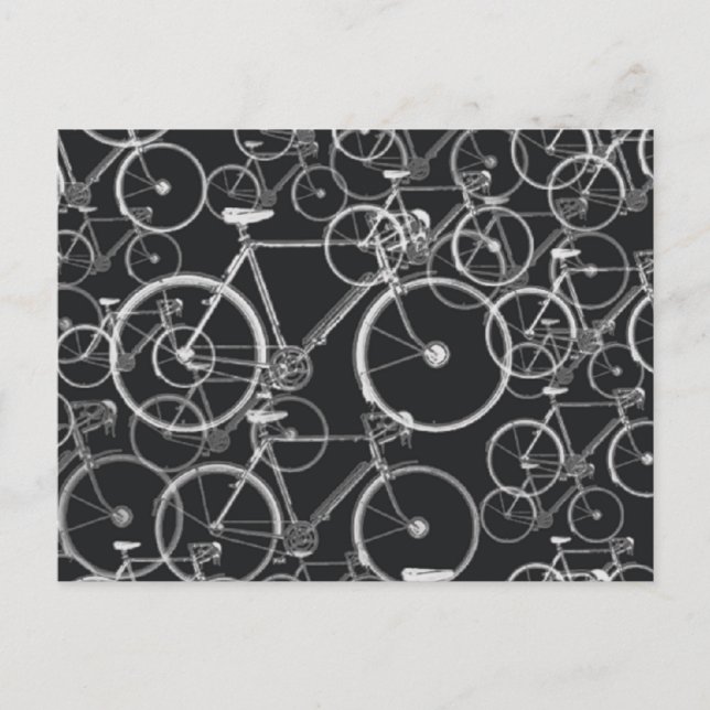 bike , bicycle ; biking / cycling postcard (Front)