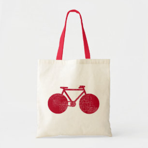 bike , bicycle ; biking / cycling tote bag