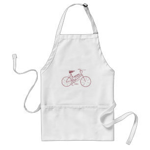 Bike, Bicycle, Cycle, Sport, Biking, Motivational Standard Apron