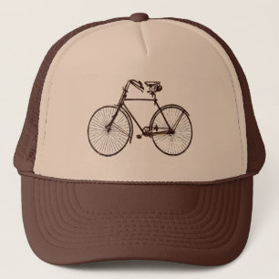 Bike bicycle hat oatmeal cream brown