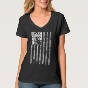 Bike Car Truck Offroad Vehicle Tire Track July 4th T-Shirt
