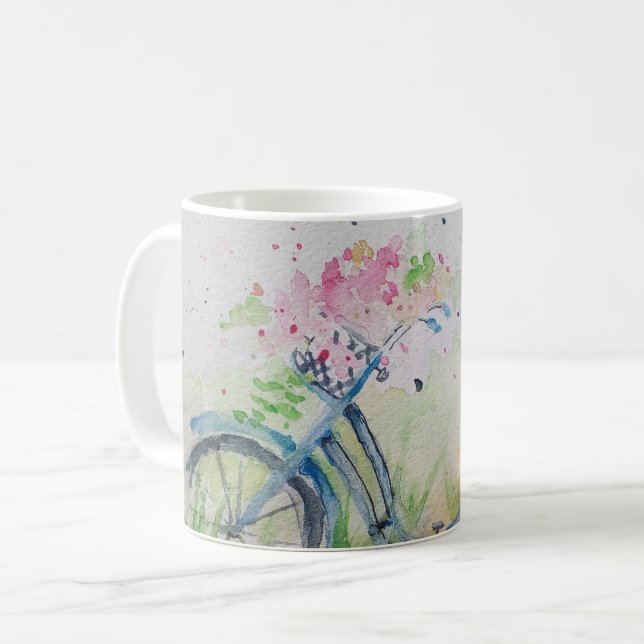 Bike Coffee Mug (Front Left)