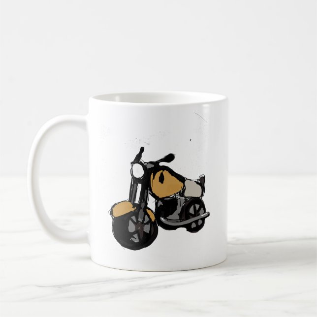 Bike Coffee Mug (Left)