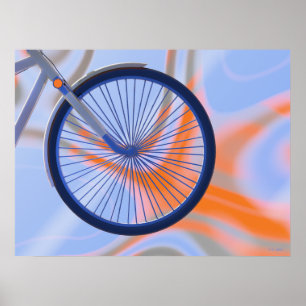 Bike Cycle - Bicycle Wheel Poster