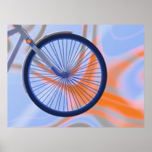 Bike Cycle - Bicycle Wheel Poster
