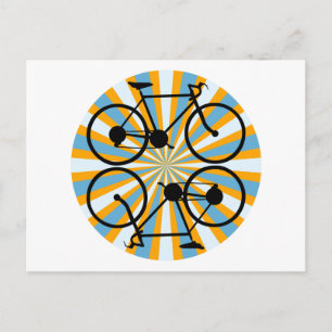 Bike Cycling Bicycle Postcard