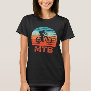 Bike Downhill Mtb Vintage Retro Mountainbike T-Shirt