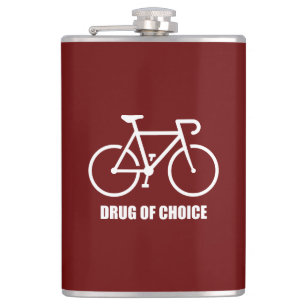 Bike, Drug Of Choice Hip Flask