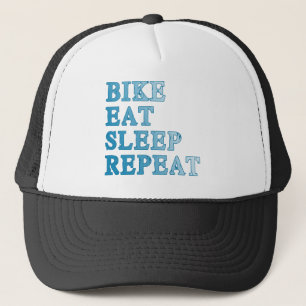 Bike, Eat, Sleep, Repeat Products Trucker Hat