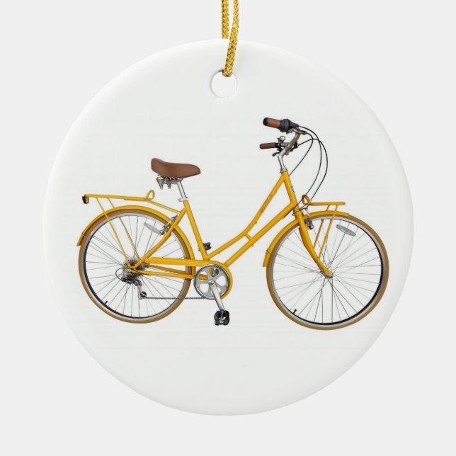 BIKE ENTHUSIAST ORNAMENT FOR ANY TIME OF YEAR (Front)