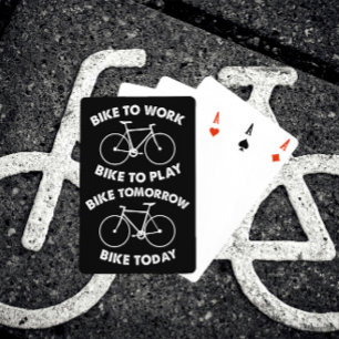 Bike Forever - Cool Cycling Playing Cards