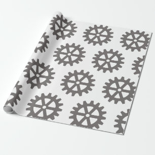 Bike Gear Wrapping Paper