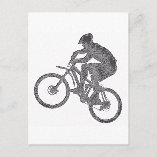 Bike In Silverton Postcard (Front)