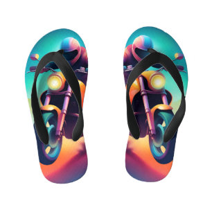 bike kid's flip flops