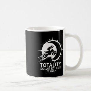 Bike Kids Mens Boys Total Solar Eclipse 2024 Motoc Coffee Mug