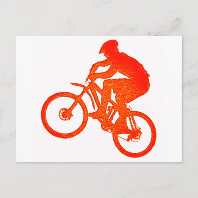 Bike Laced Up Postcard (Front)