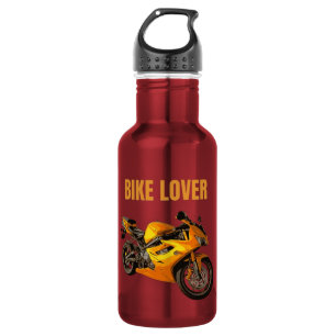 Bike Lover Motorcycle T-Shirt Sport Bike Rider D 532 Ml Water Bottle