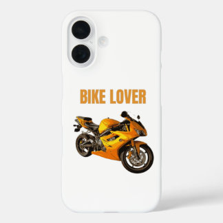 Bike Lover Motorcycle T-Shirt | Sport Bike Rider D iPhone 16 Case