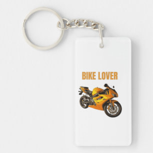 Bike Lover Motorcycle T-Shirt Sport Bike Rider D Key Ring
