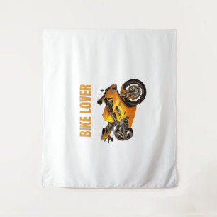 Bike Lover Motorcycle T-Shirt Sport Bike Rider D Tapestry