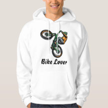 Bike Lover Unique Bike Design Hoodie