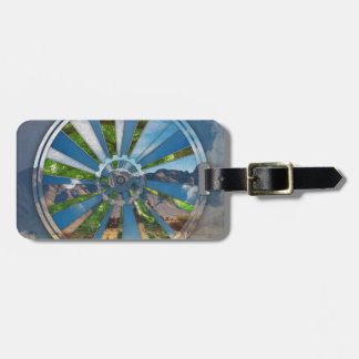 Bike Mandala Luggage Tag