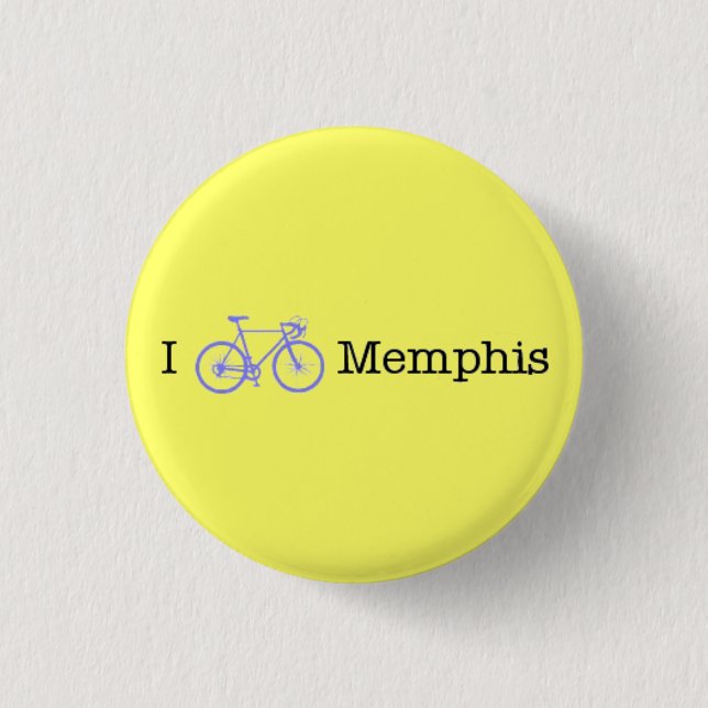 Bike Memphis 3 Cm Round Badge (Front)