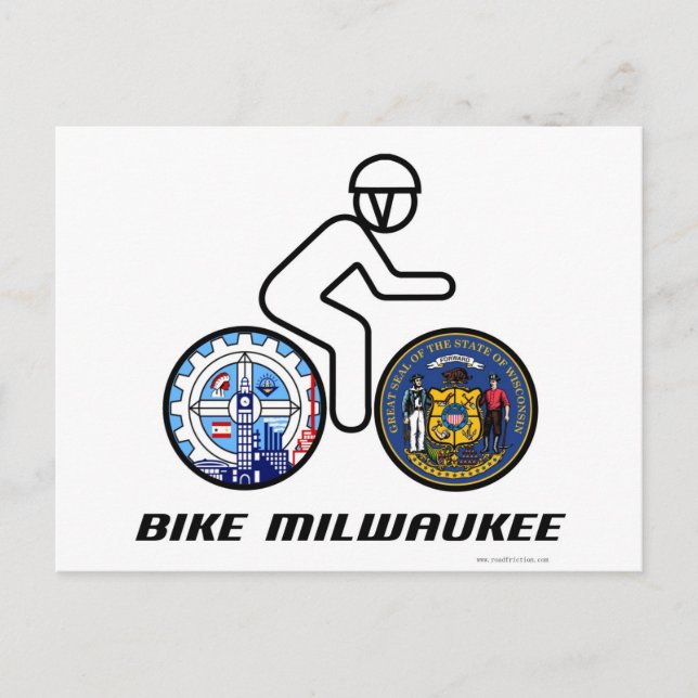 Bike Milwaukee Postcard (Front)