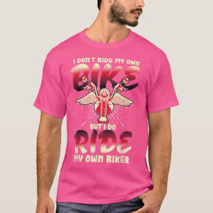 Bike Motorcycle Biking Motorbike Women Funny Biker T-Shirt