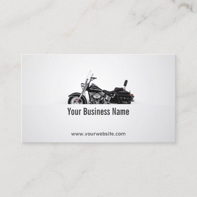 Bike Motorcycle Performance Business Card (Front)