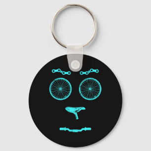 Bike Mountain Biking Cyclist Gift Bicycle Key Ring