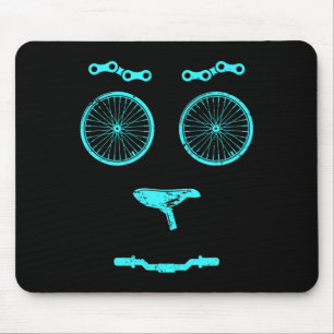 Bike Mountain Biking Cyclist Gift Bicycle Mouse Mat