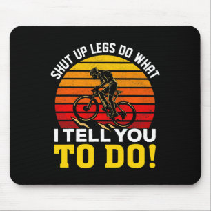 Bike Mountain Biking Mtb Downhill Design For Cycli Mouse Mat