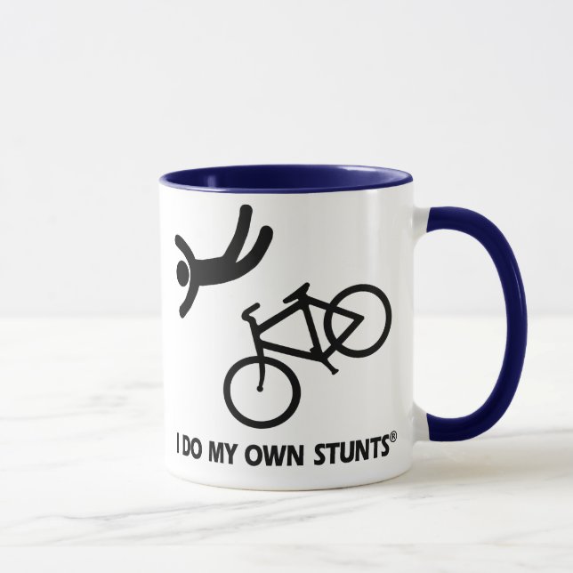 Bike My Own Stunts Mug (Right)