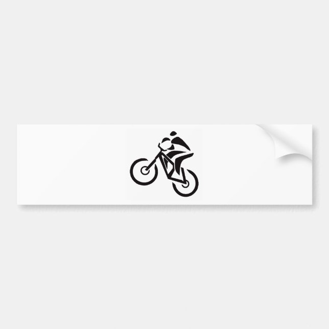 Bike Near Patagonia Bumper Sticker (Front)