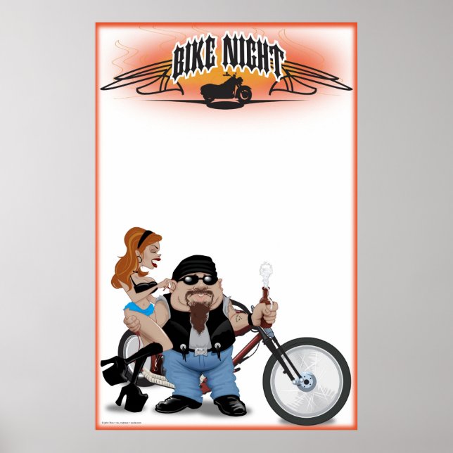 Bike Night Poster (Front)
