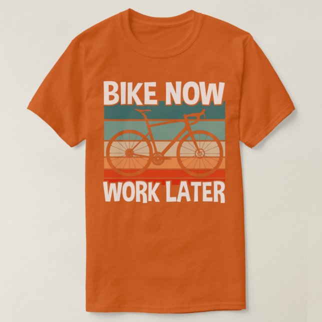 Bike Now T-Shirt (Design Front)