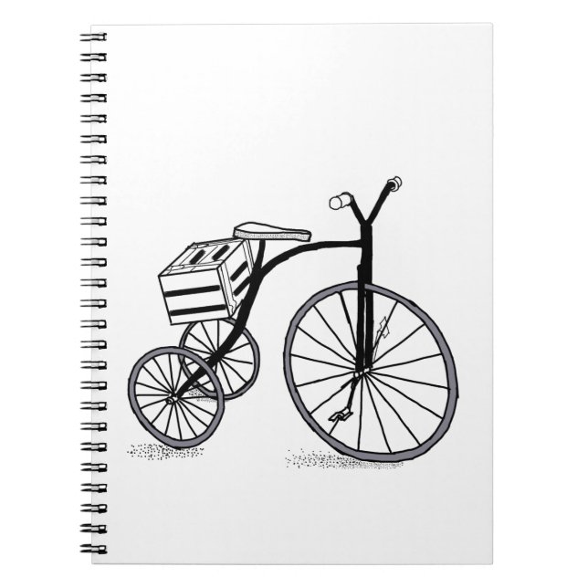 Bike on 3 wheels notebook (Front)