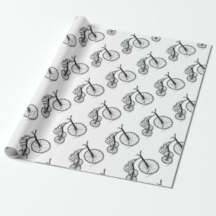 Bike on 3 wheels wrapping paper